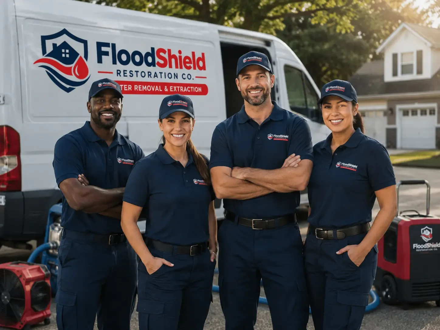 Flood Damage Restoration company in Harwood, MO